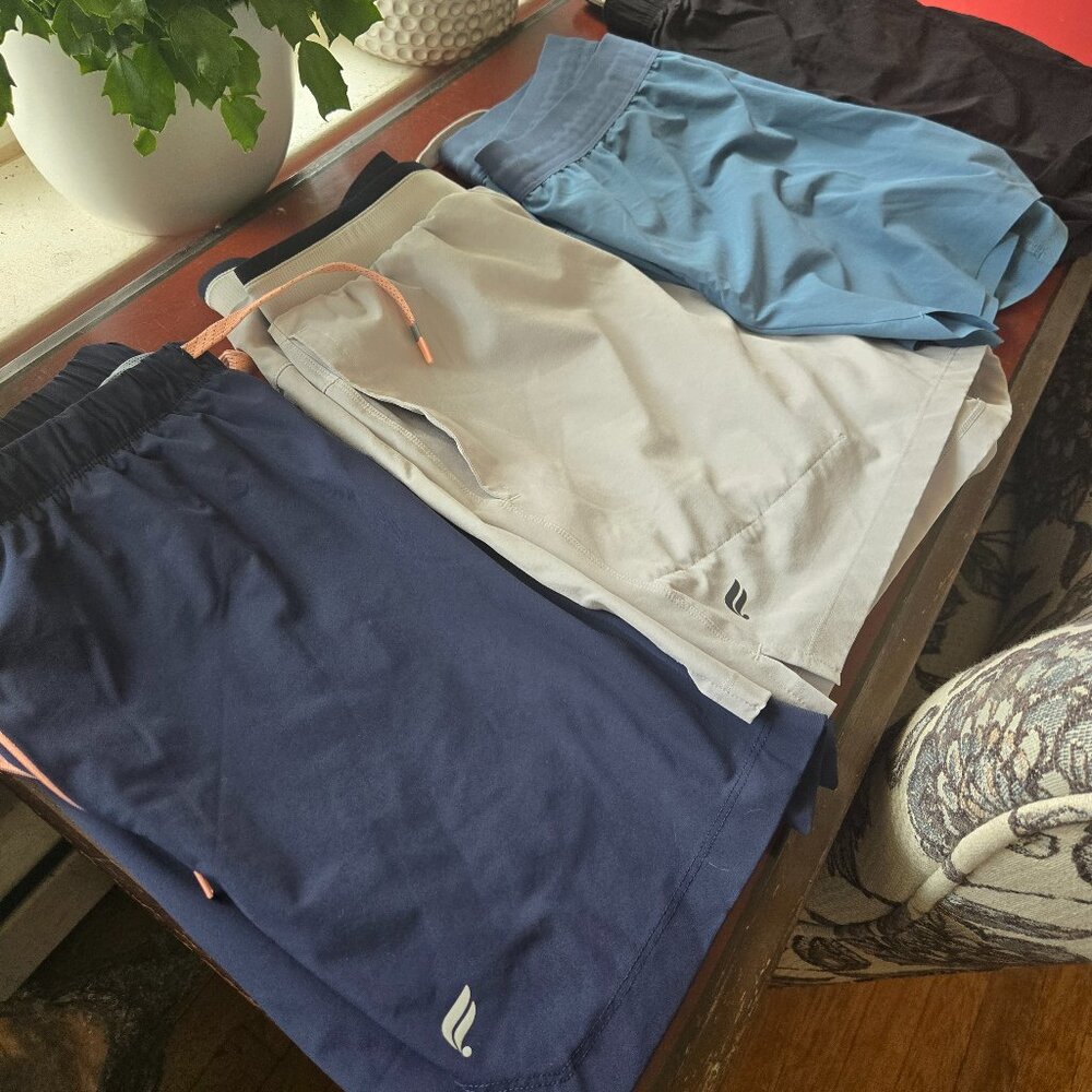 Men's Athletic Shorts Bundle, Size M